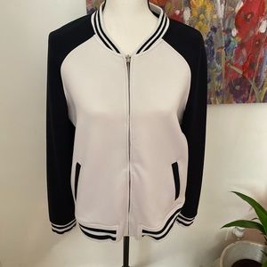 Juicy couture black and white jersey jacket